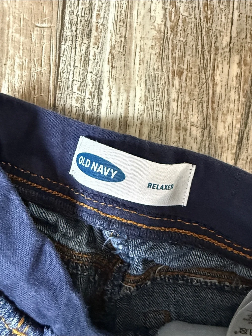 🌟Old Navy 🌟Blue Distressed Jogger-Style Denim Pants, 3T